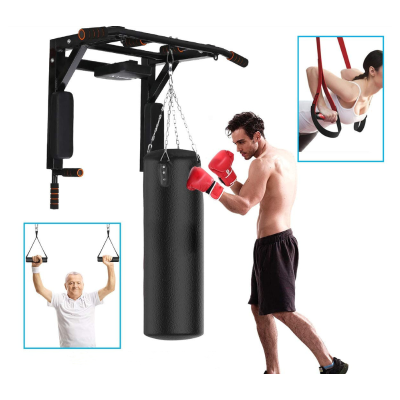 Pull Up Bar - 2026 Fitness Durable Steel Multifunctional Wall