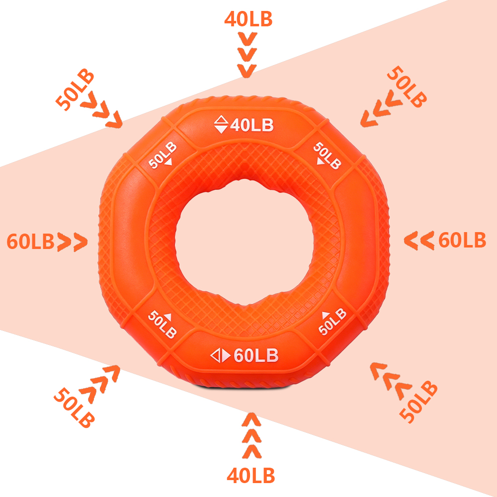 10LB-90LB Silicone Hand Power  - đánh giá và giá Gymnastic Ring