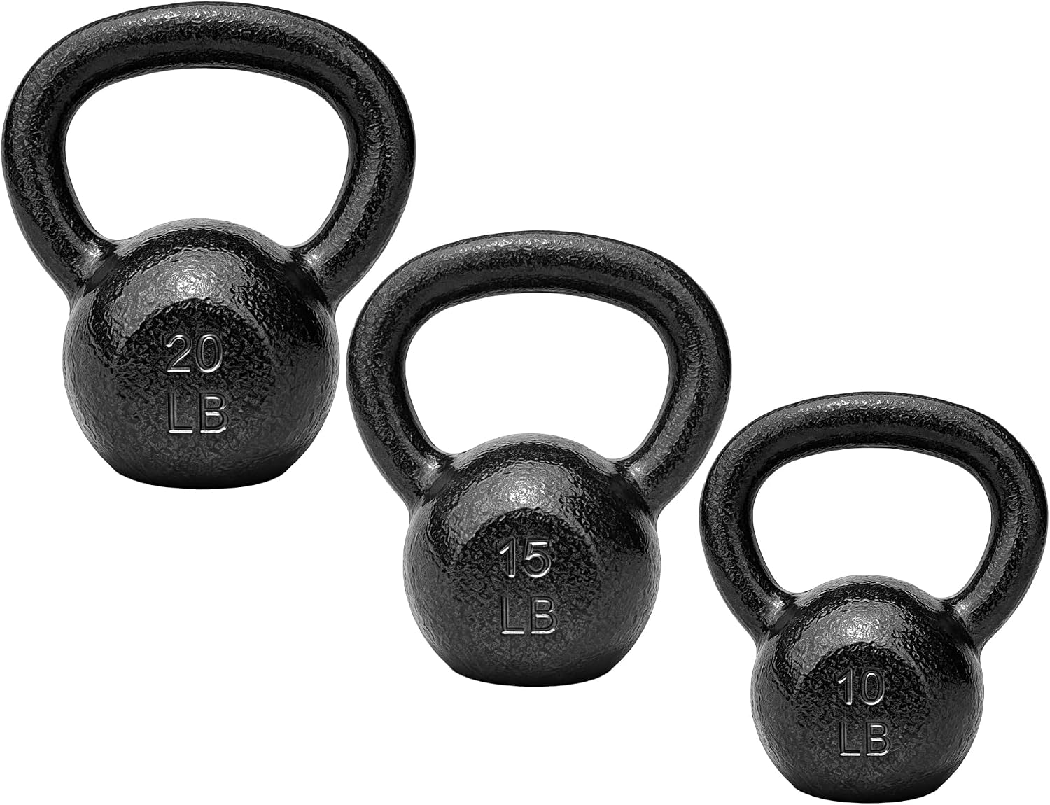 Cast Iron Kettlebells 5-50 LB  - đánh giá và giá Kettlebell